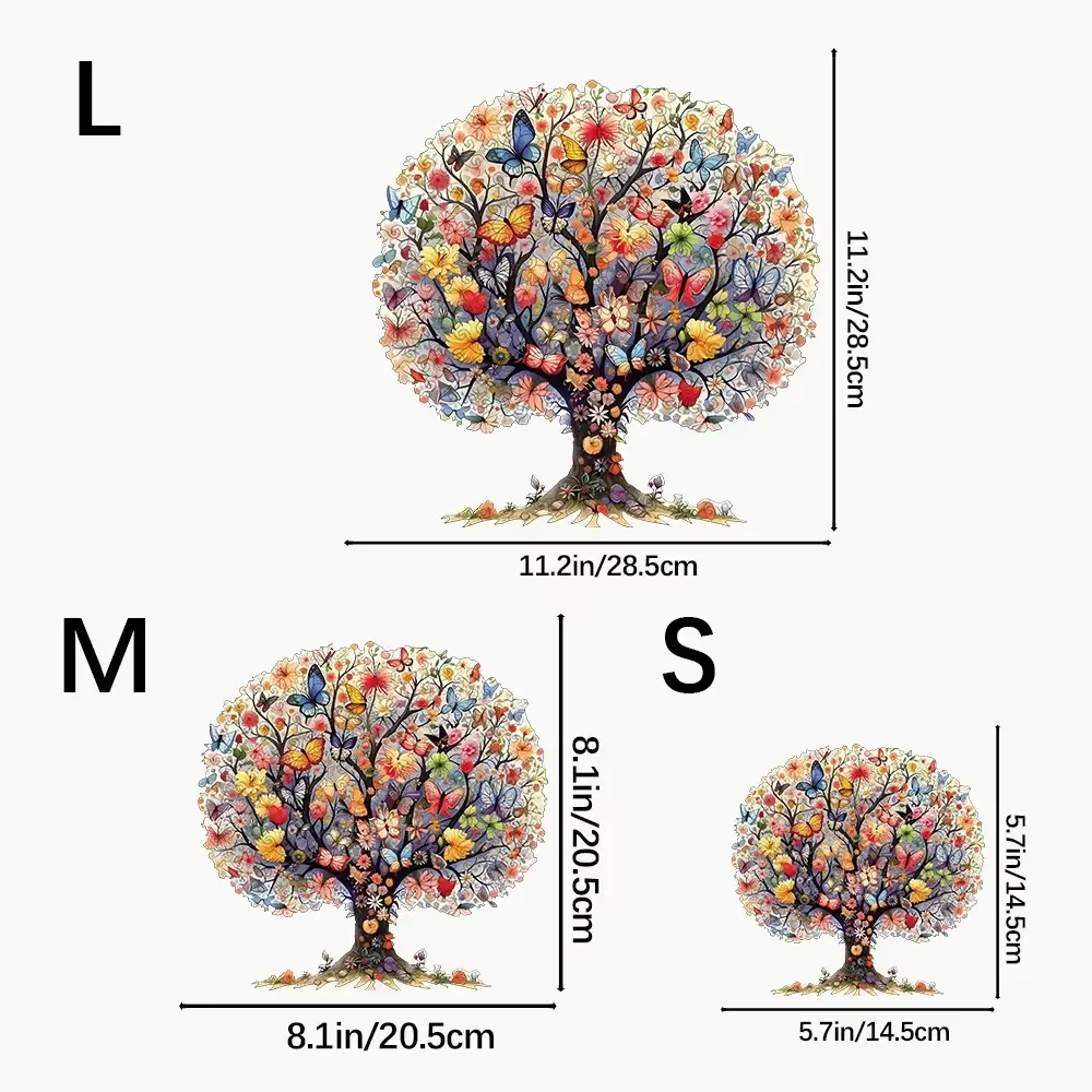 Tree of Life Wooden Jigsaw Puzzle - Image 4