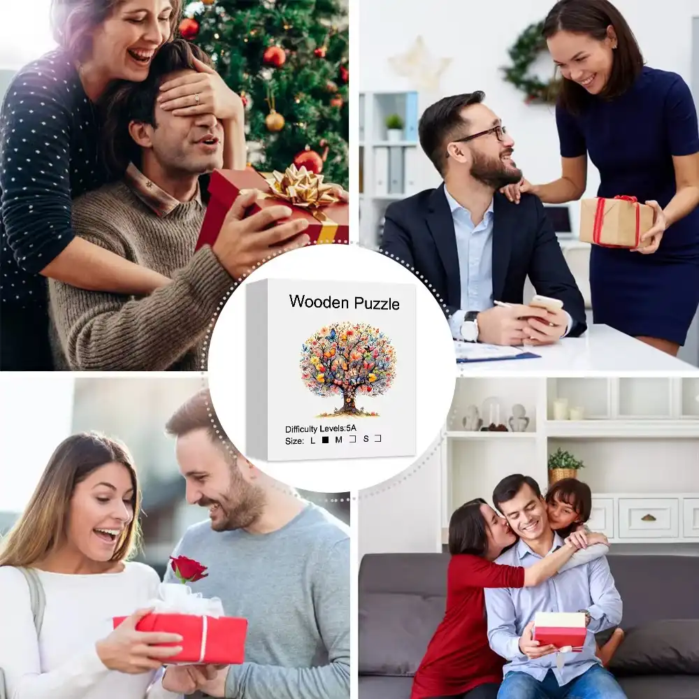 Tree of Life Wooden Jigsaw Puzzle - Image 3