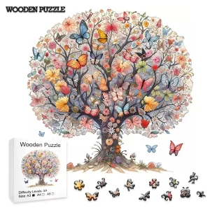 Tree Of Life Wooden Jigsaw Puzzle