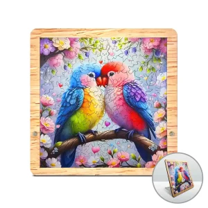 Two Birds Premium Wooden Jigsaw Puzzle
