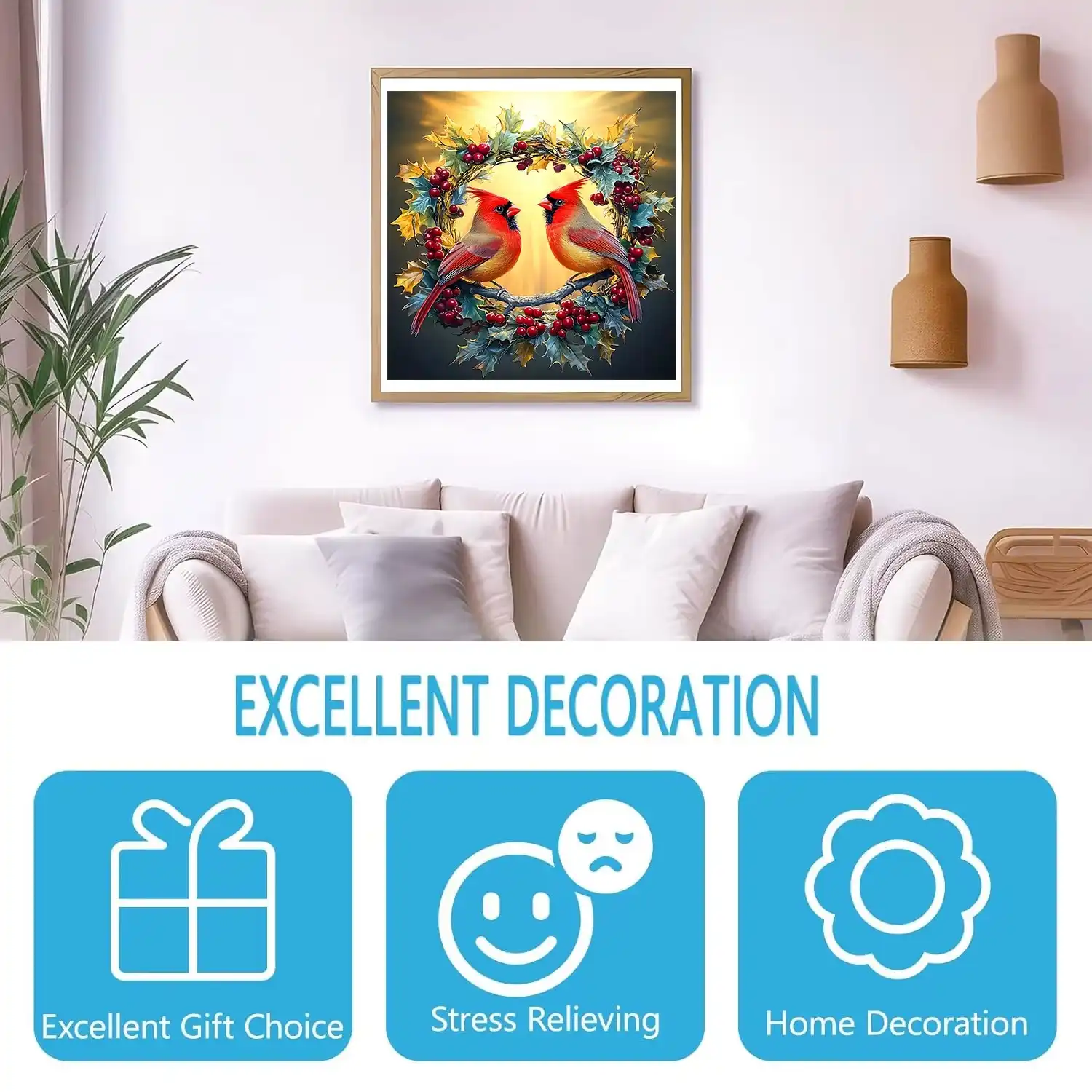 Two birds Wooden Jigsaw Puzzle - Image 5