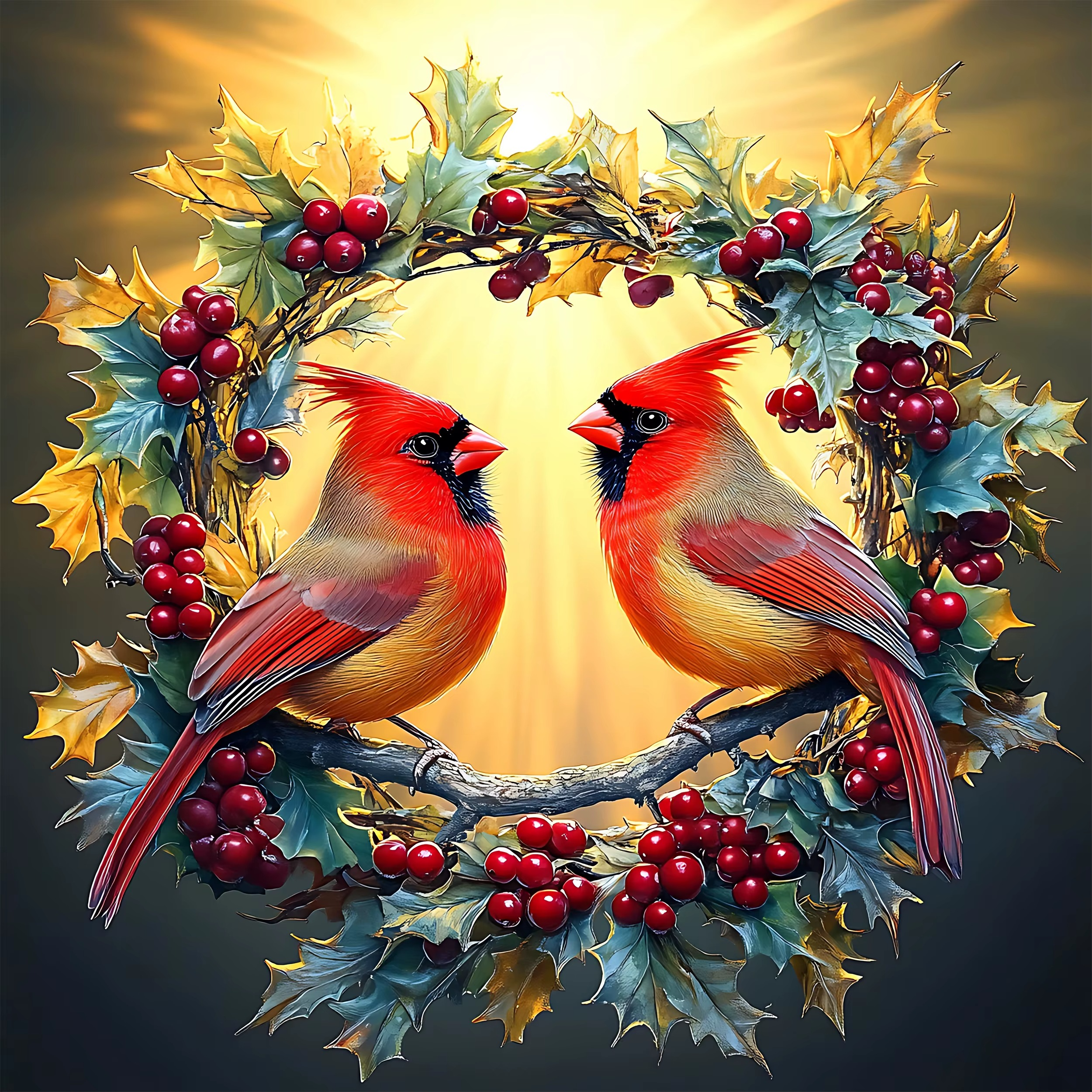 Two birds Wooden Jigsaw Puzzle