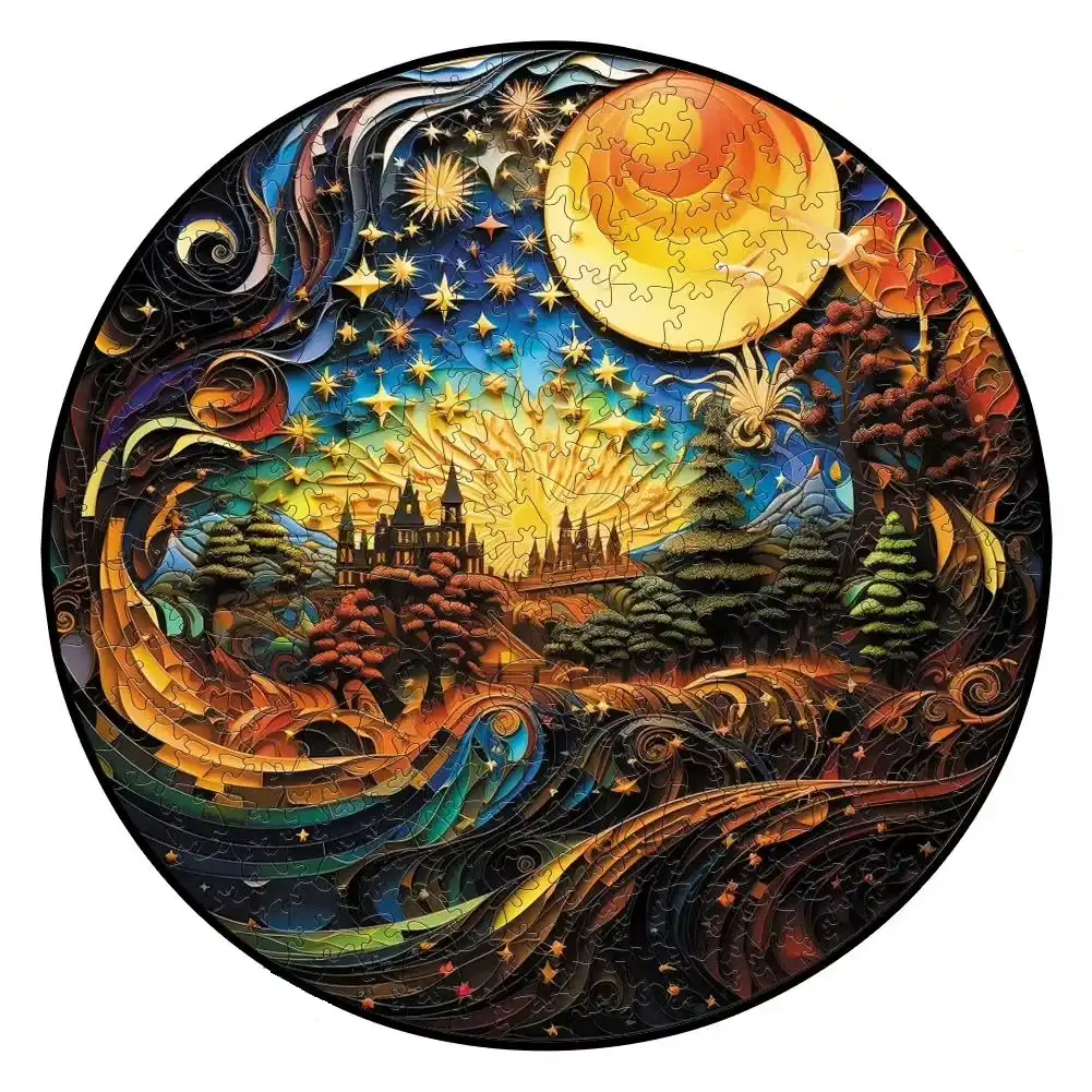 World of Legends Wooden Jigsaw Puzzle