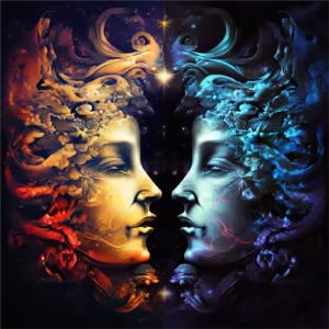 Yin Yang Figure Wooden Jigsaw Puzzle