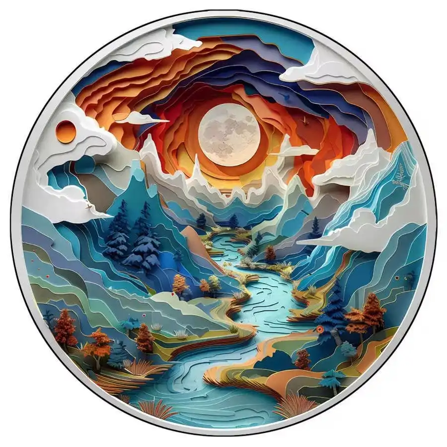 3D Landscape Wooden Jigsaw Puzzle