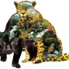 Africas Animals Wooden Jigsaw Puzzle