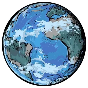 Atlantic Ocean Wooden Jigsaw Puzzle