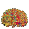 Autumn Hedgehog Wooden Jigsaw Puzzle