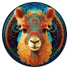 Beautiful Alpaca Wooden Jigsaw Puzzle