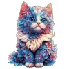 Beautiful Kitten Wooden Jigsaw Puzzle