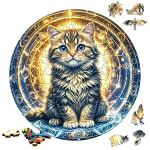 Beautiful Kitten Wooden Jigsaw Puzzle