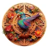 Bird And Flower Wooden Jigsaw Puzzle