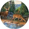 Deer Couple Wooden Jigsaw Puzzle