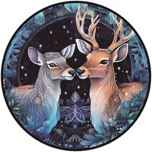 Deer Family Wooden Jigsaw Puzzle