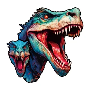 Dinosaur Themed Wooden Jigsaw Puzzle