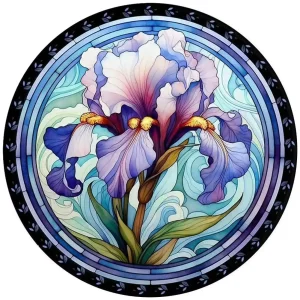 Flower Power Wooden Jigsaw Puzzle