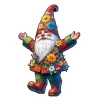 Flowery Dwarf Wooden Jigsaw Puzzle
