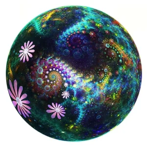 Hipnotic View Wooden Jigsaw Puzzle