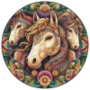 Horse Themed Wooden Jigsaw Puzzle