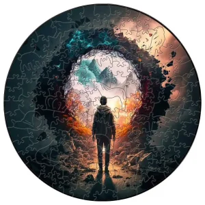 Mountain View Wooden Jigsaw Puzzle