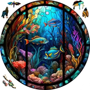 Ocean Life Wooden Jigsaw Puzzle