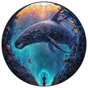 Portal to Water Wooden Jigsaw Puzzle