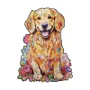Retriever-Shaped Wooden Jigsaw Puzzle