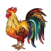 Rooster No.3 Wooden Jigsaw Puzzle