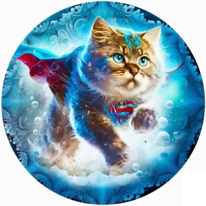 Supercat Wooden Jigsaw Puzzle