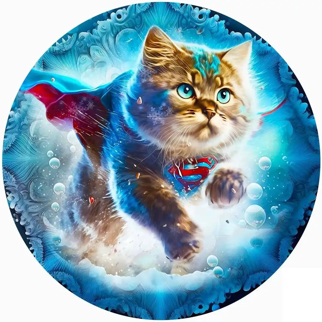 Supercat Wooden Jigsaw Puzzle