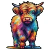 Who Said Moo Wooden Jigsaw Puzzle